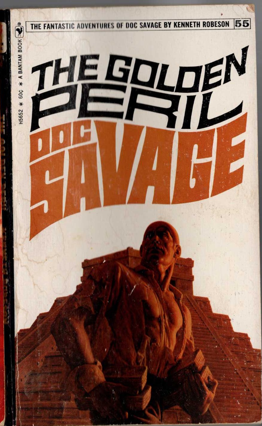 Kenneth Robeson  DOC SAVAGE: THE GOLDEN PERIL front book cover image