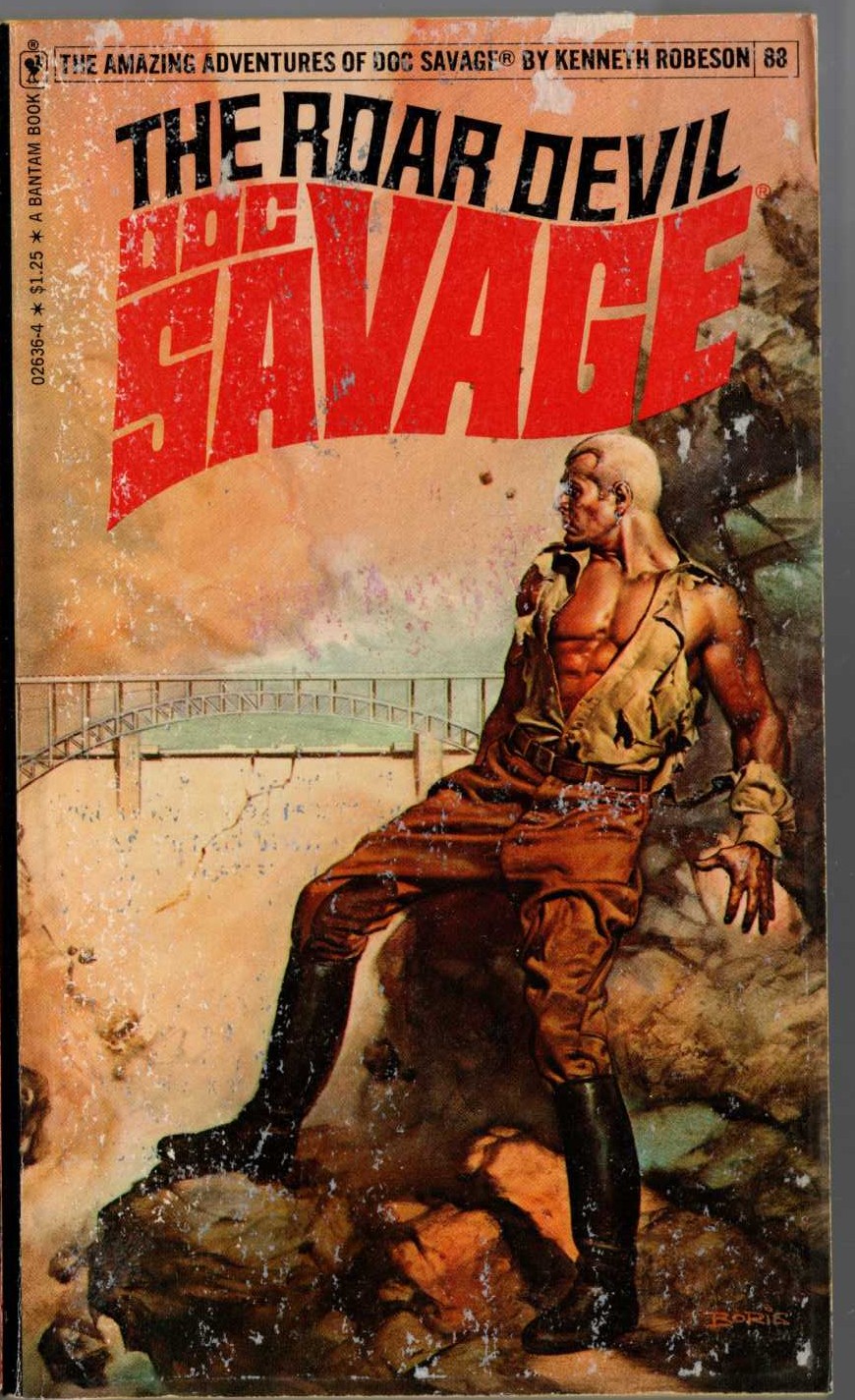 Kenneth Robeson  DOC SAVAGE: THE ROAR DEVIL front book cover image