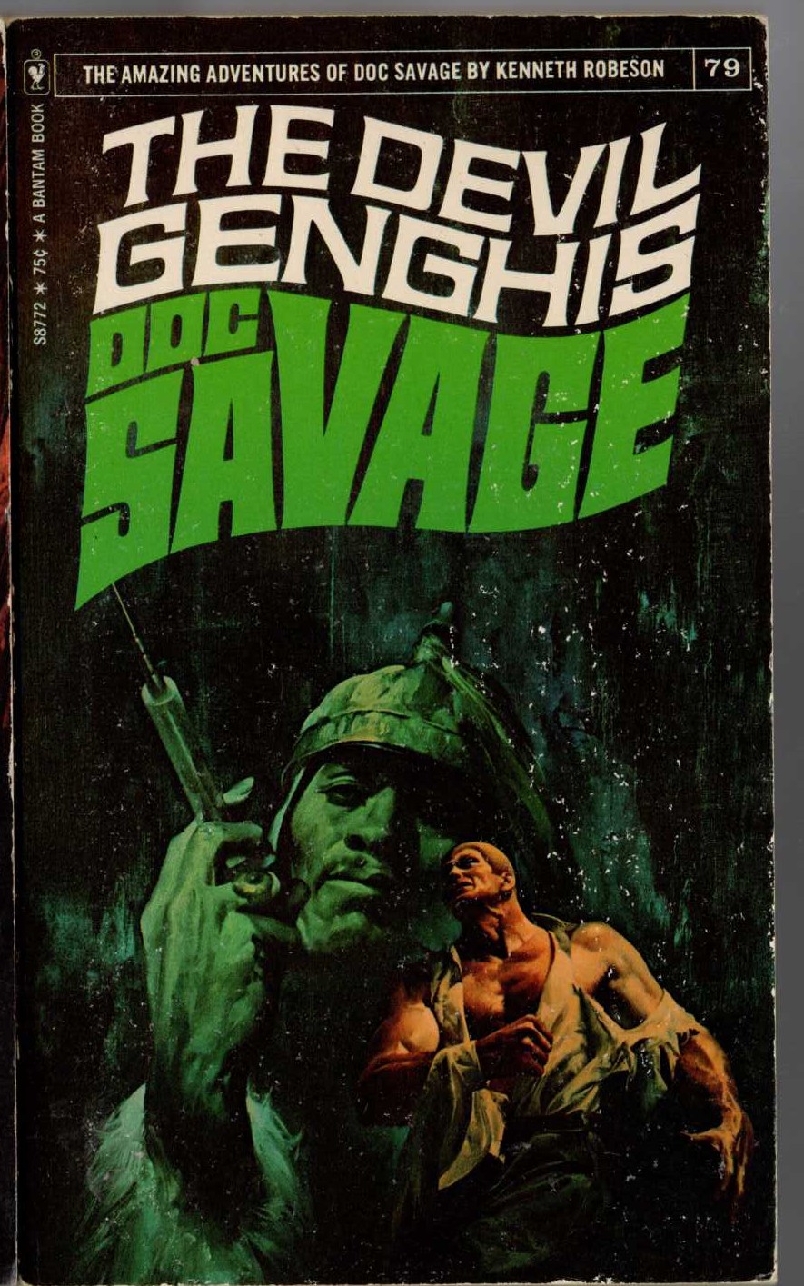 Kenneth Robeson  DOC SAVAGE: THE DEVIL GENGHIS front book cover image