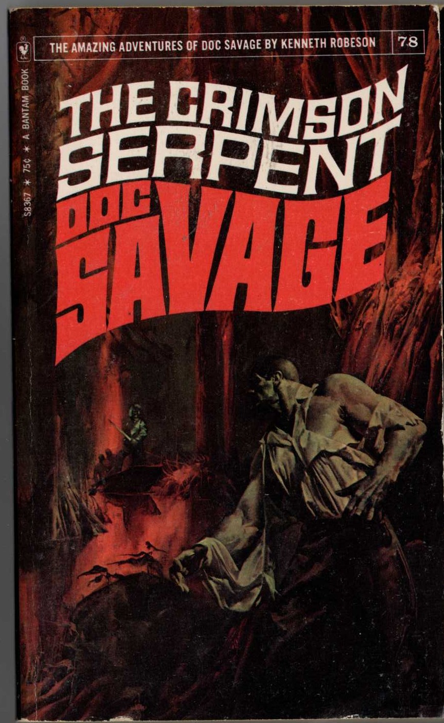 Kenneth Robeson  DOC SAVAGE: THE CRIMSON SERPENT front book cover image