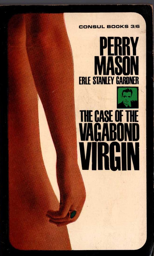 Erle Stanley Gardner  THE CASE OF THE VAGABOND VIRGIN front book cover image