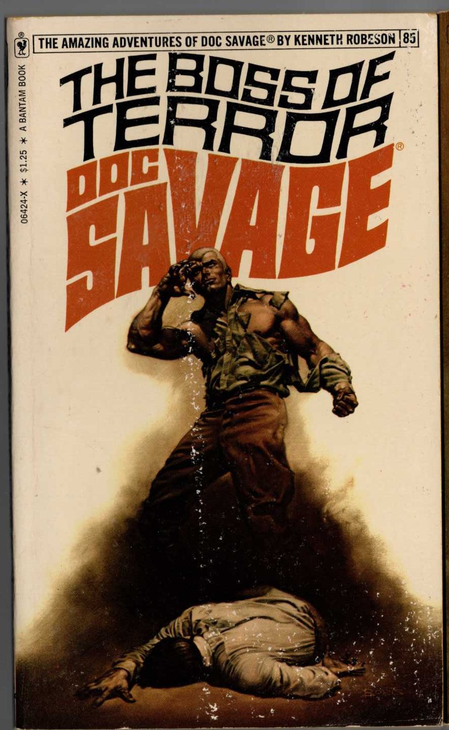 Kenneth Robeson  DOC SAVAGE: THE BOSS OF TERROR front book cover image