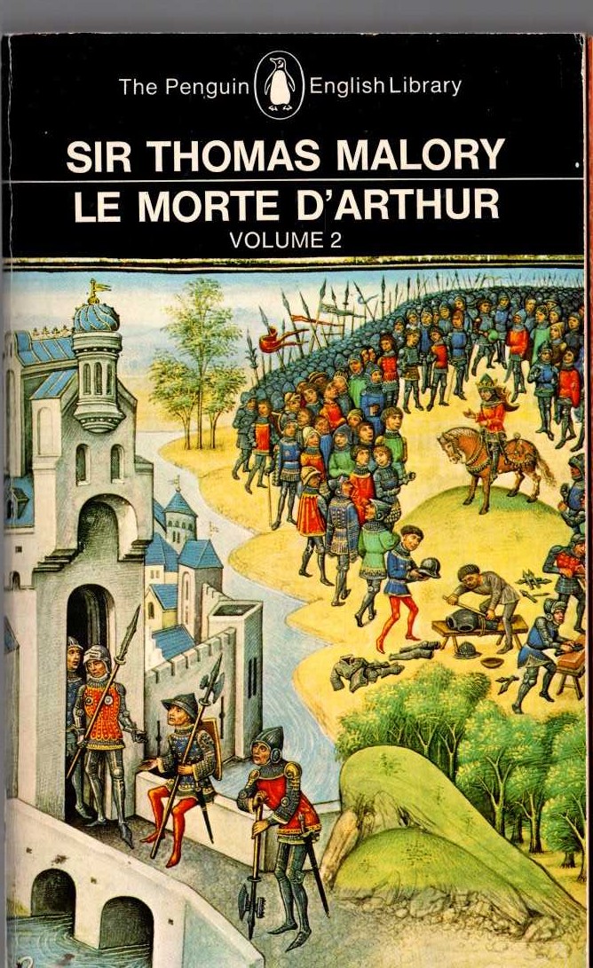 Sir Thomas Malory  LE MORTE D'ARTHUR. Volume 2 front book cover image