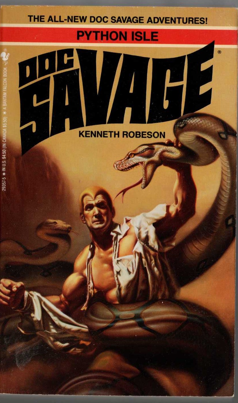 Kenneth Robeson  DOC SAVAGE: PYTHON ISLE front book cover image