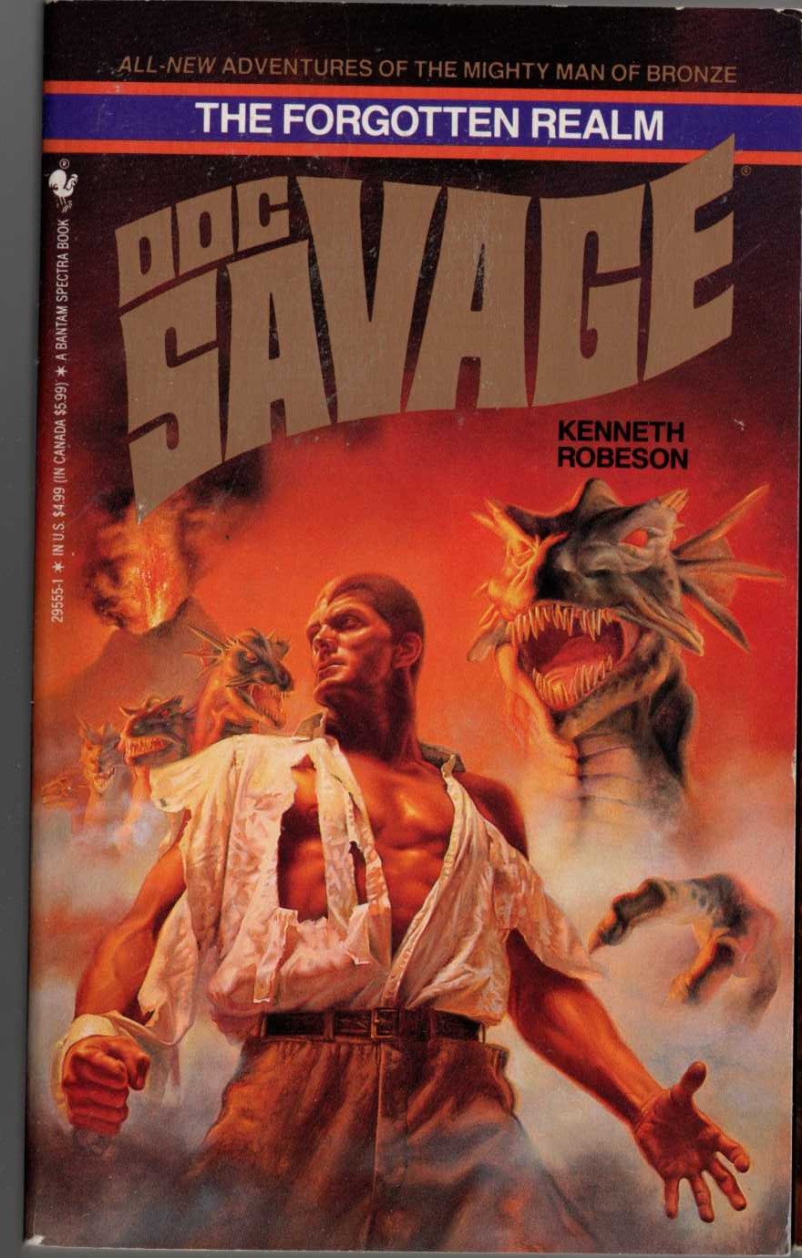 Kenneth Robeson  DOC SAVAGE: THE FORGOTTEN REALM front book cover image