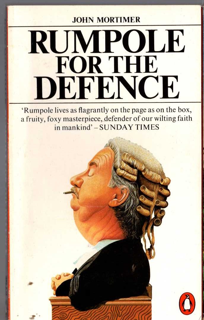 John Mortimer  RUMPOLE FOR THE DEFENCE front book cover image
