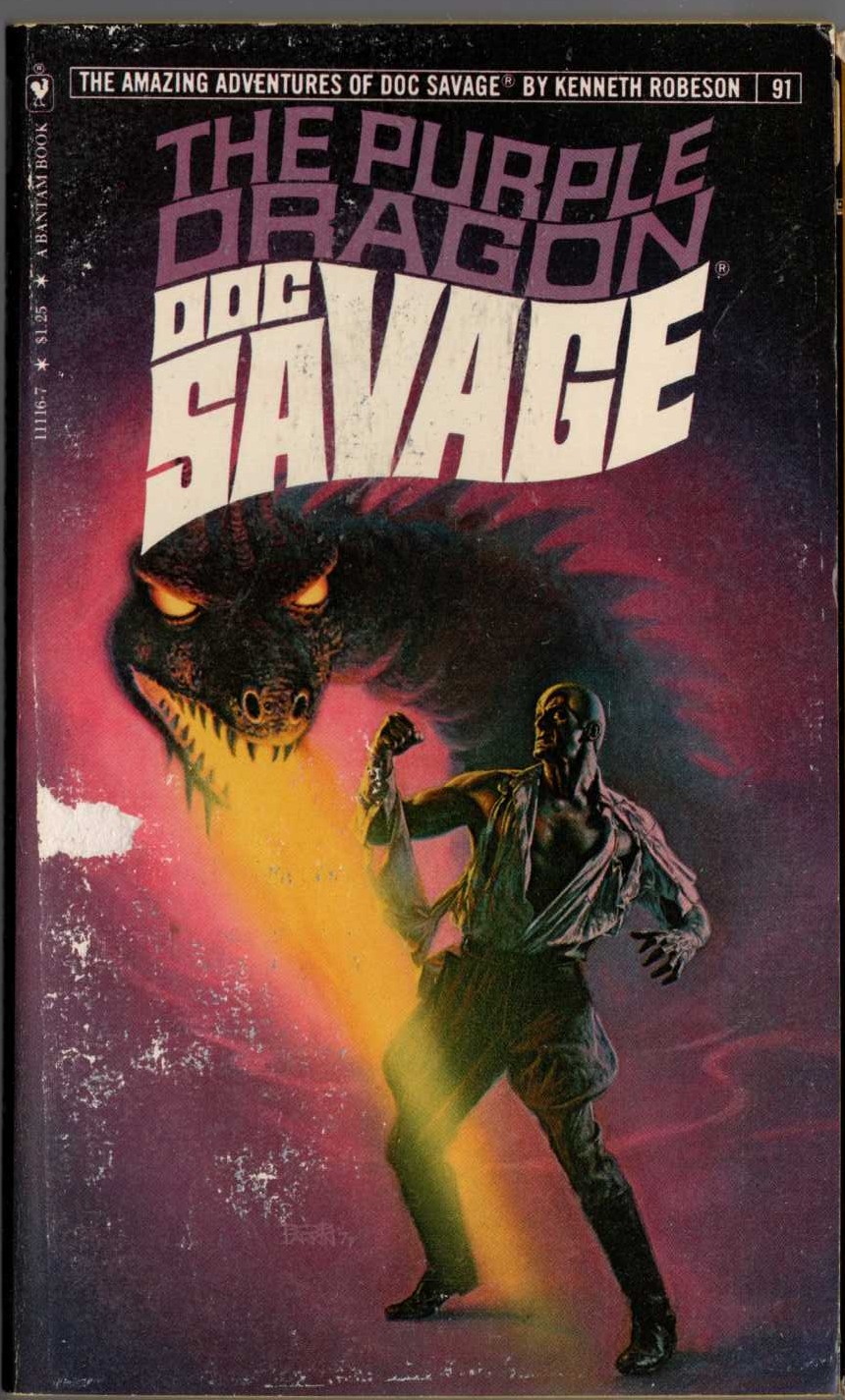 Kenneth Robeson  DOC SAVAGE: THE PURPLE DRAGON front book cover image