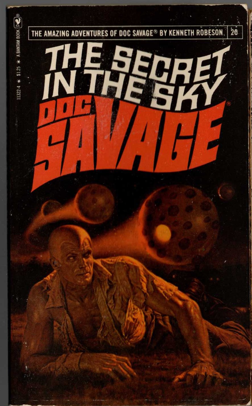 Kenneth Robeson  DOC SAVAGE: THE SECRET IN THE SKY front book cover image