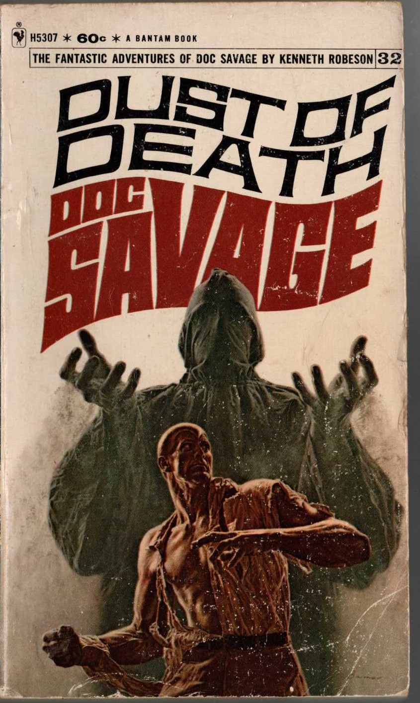 Kenneth Robeson  DOC SAVAGE: DUST OF DEATH front book cover image