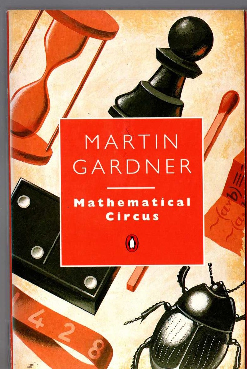Martin Gardner  MATHEMATICAL CIRCUS front book cover image