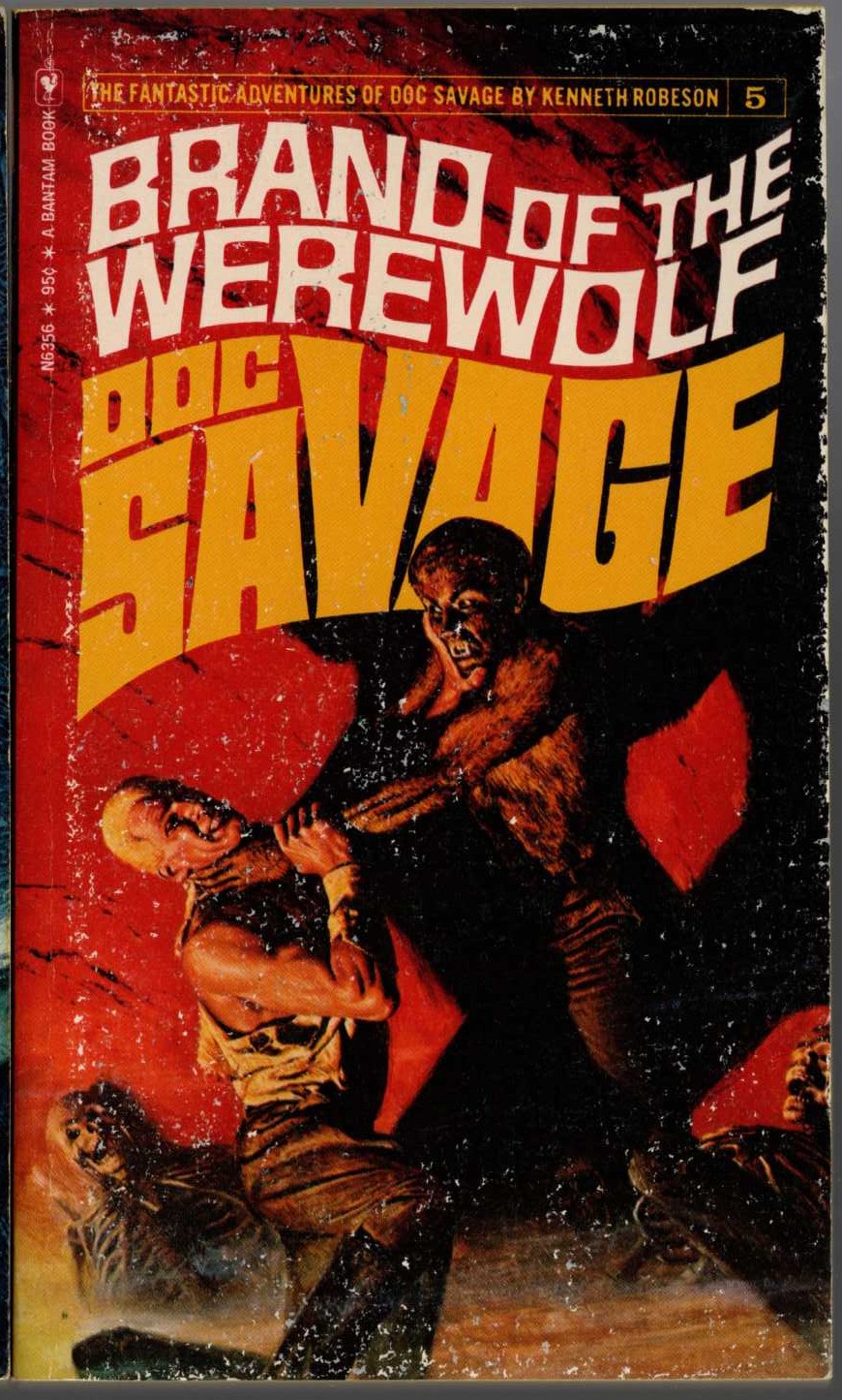 Kenneth Robeson  DOC SAVAGE: BRAND OF THE WEREWOLF front book cover image