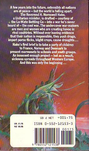 Frederik Pohl  THE COOL WAR magnified rear book cover image