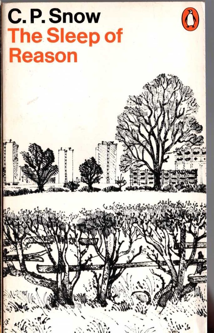 C.P. Snow  THE SLEEP OF REASON front book cover image
