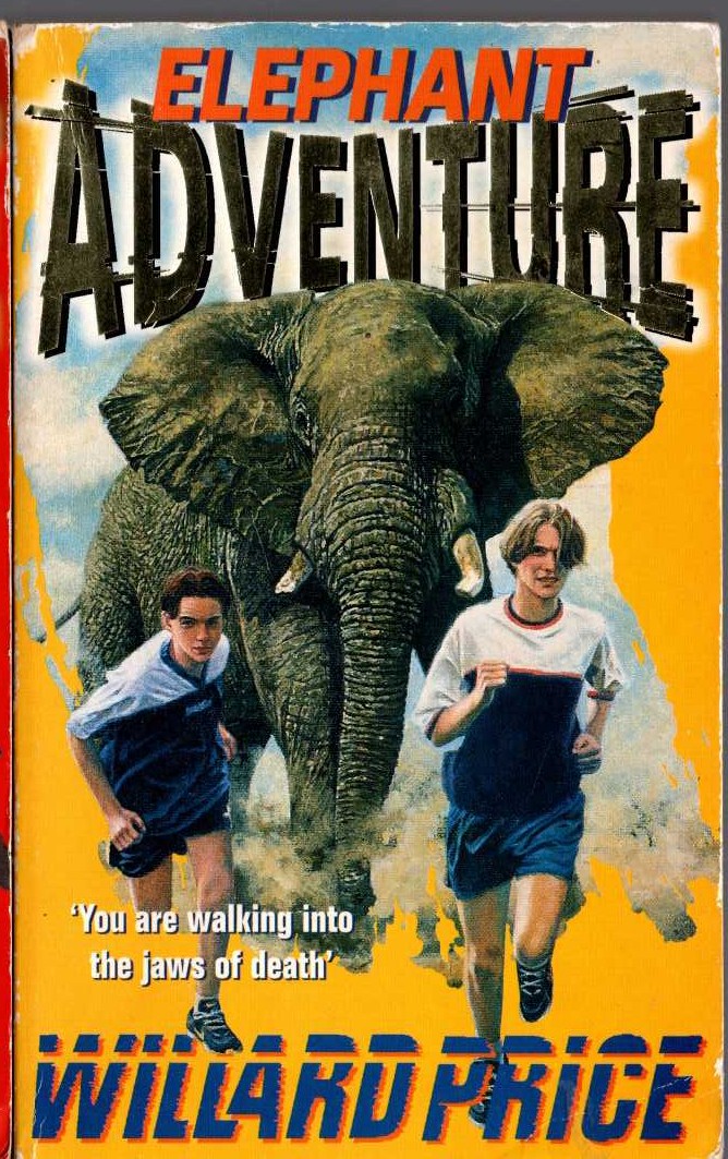 Willard Price  ELEPHANT ADVNTURE front book cover image