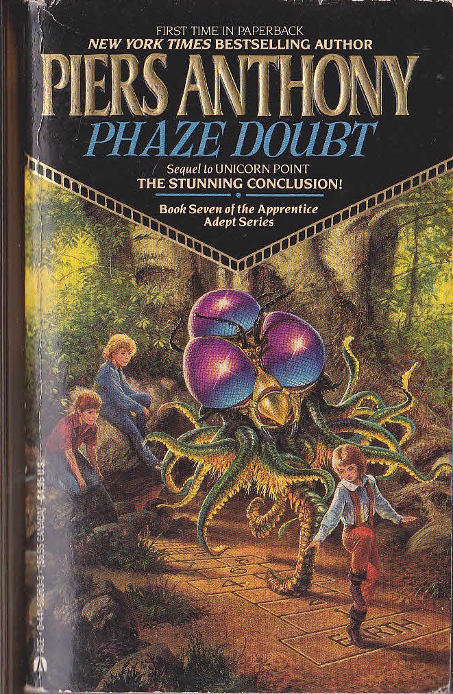 Piers Anthony  PHAZE DOUBT front book cover image
