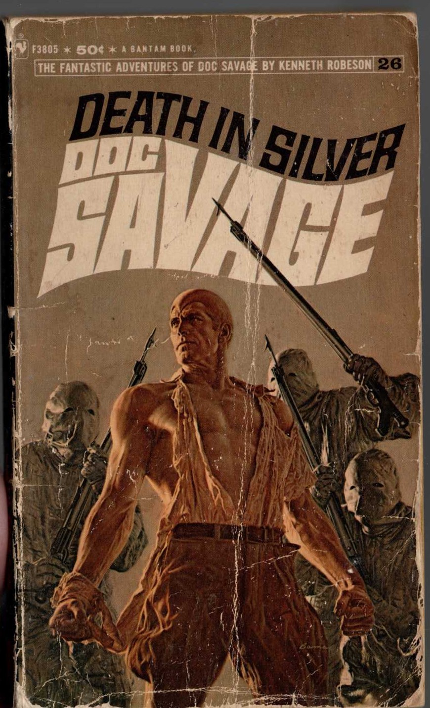 Kenneth Robeson  DOC SAVAGE: DEATH IN SILVER front book cover image