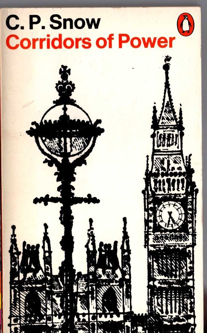 C.P. Snow  CORRIDORS OF POWER front book cover image