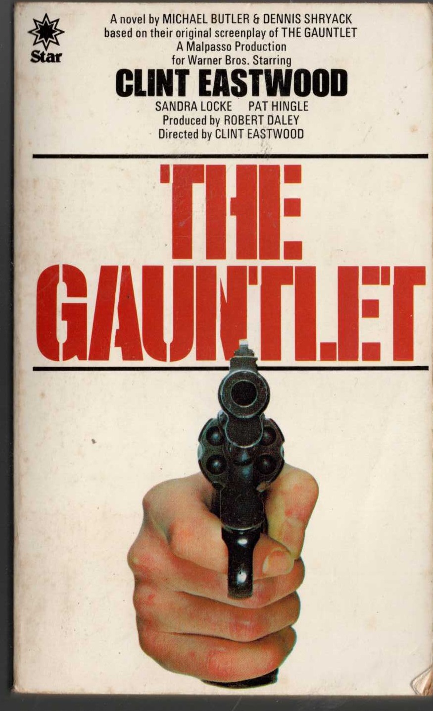 THE GAUNTLET (Clint Eastwood) front book cover image