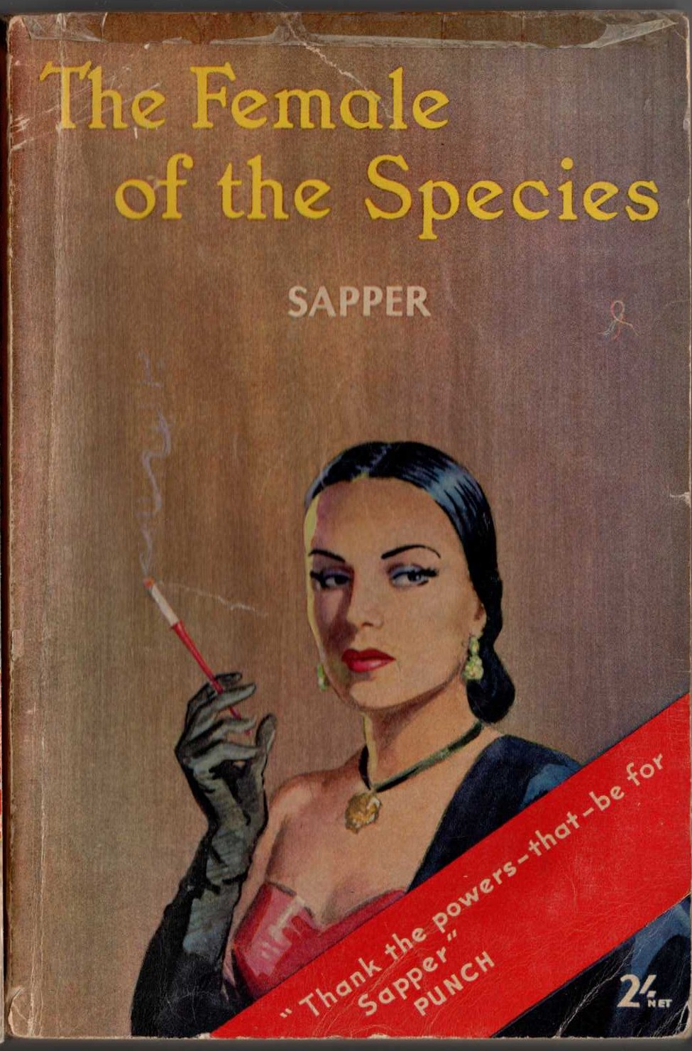 'Sapper'   THE FEMALE OF THE SPECIES front book cover image