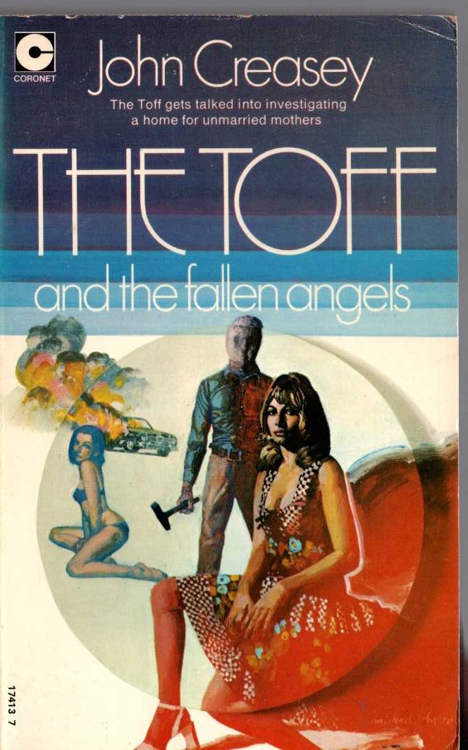 John Creasey  THE TOFF AND THE FALLEN ANGELS front book cover image