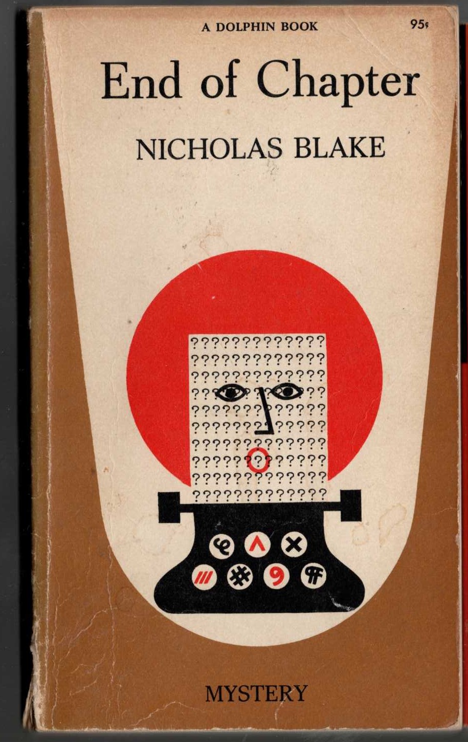 Nicholas Blake  END OF CHAPTER front book cover image