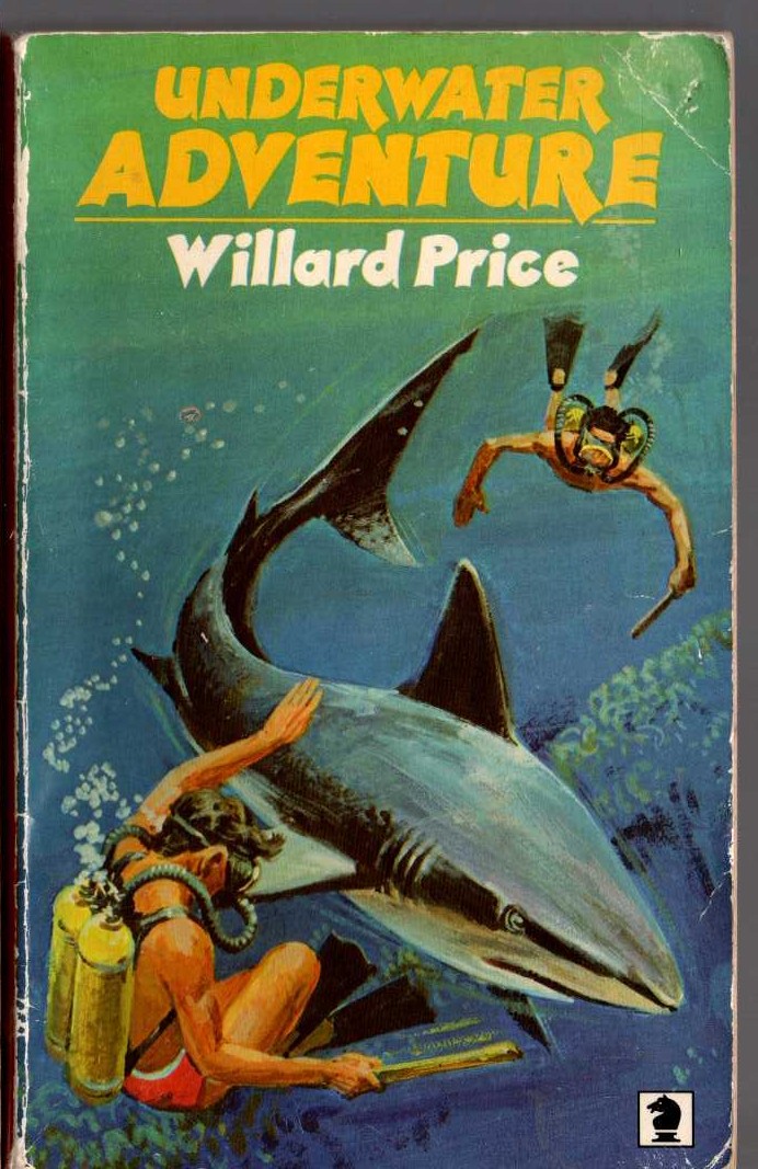 Willard Price  UNDERWATER ADVENTURE front book cover image