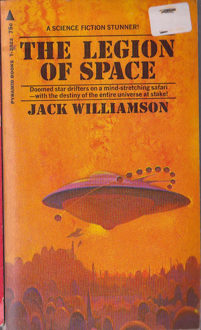 Jack Williamson  THE LEGION OF SPACE front book cover image