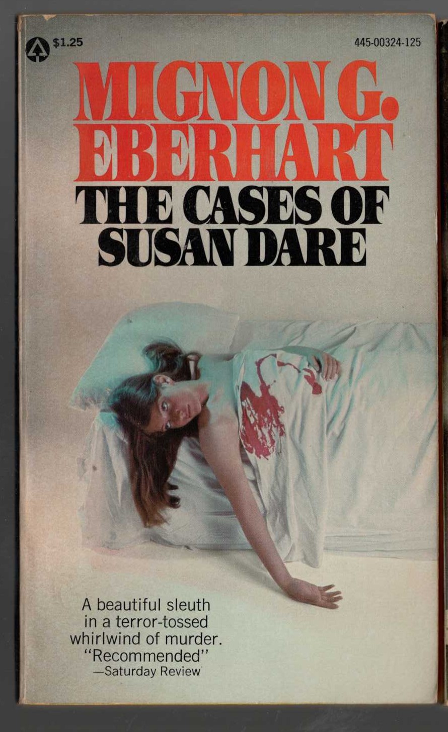 Mignon G. Eberhart  THE CASES OF SUSAN DARE front book cover image