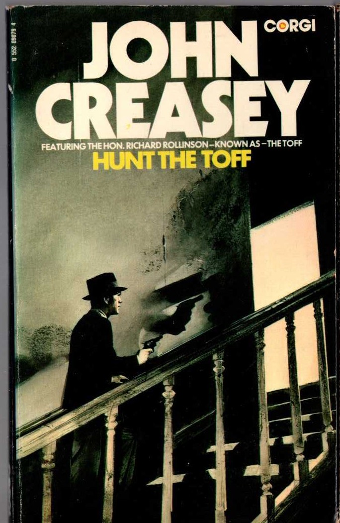 John Creasey  HUNT THE TOFF front book cover image