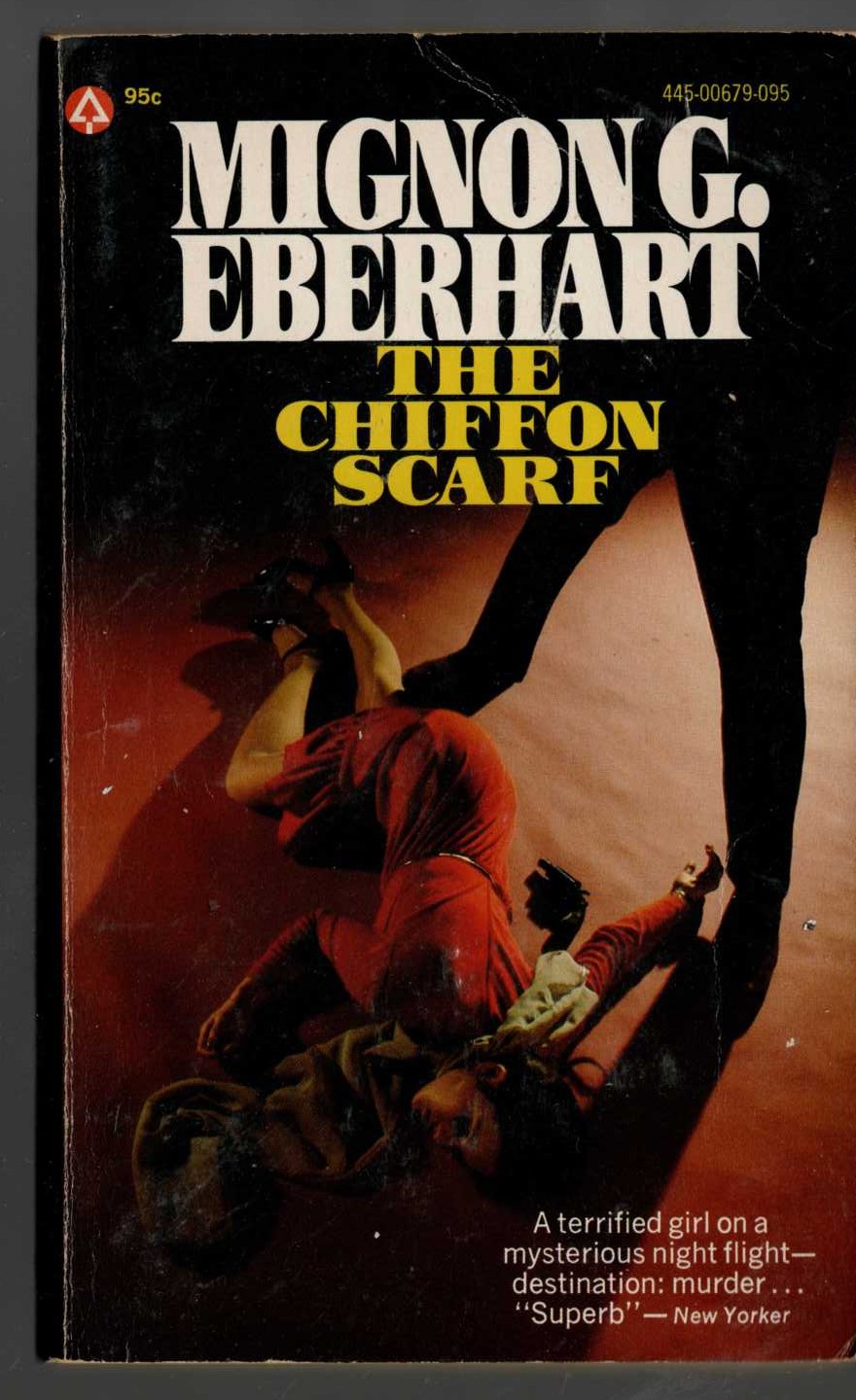 Mignon G. Eberhart  THE CHIFFON SCARF front book cover image