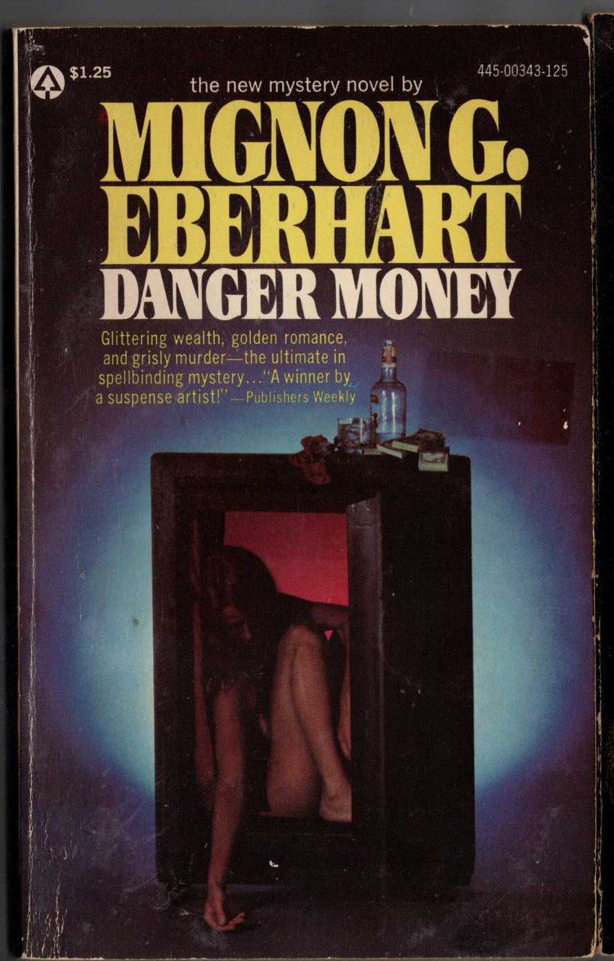 Mignon G. Eberhart  DANGER MONEY front book cover image