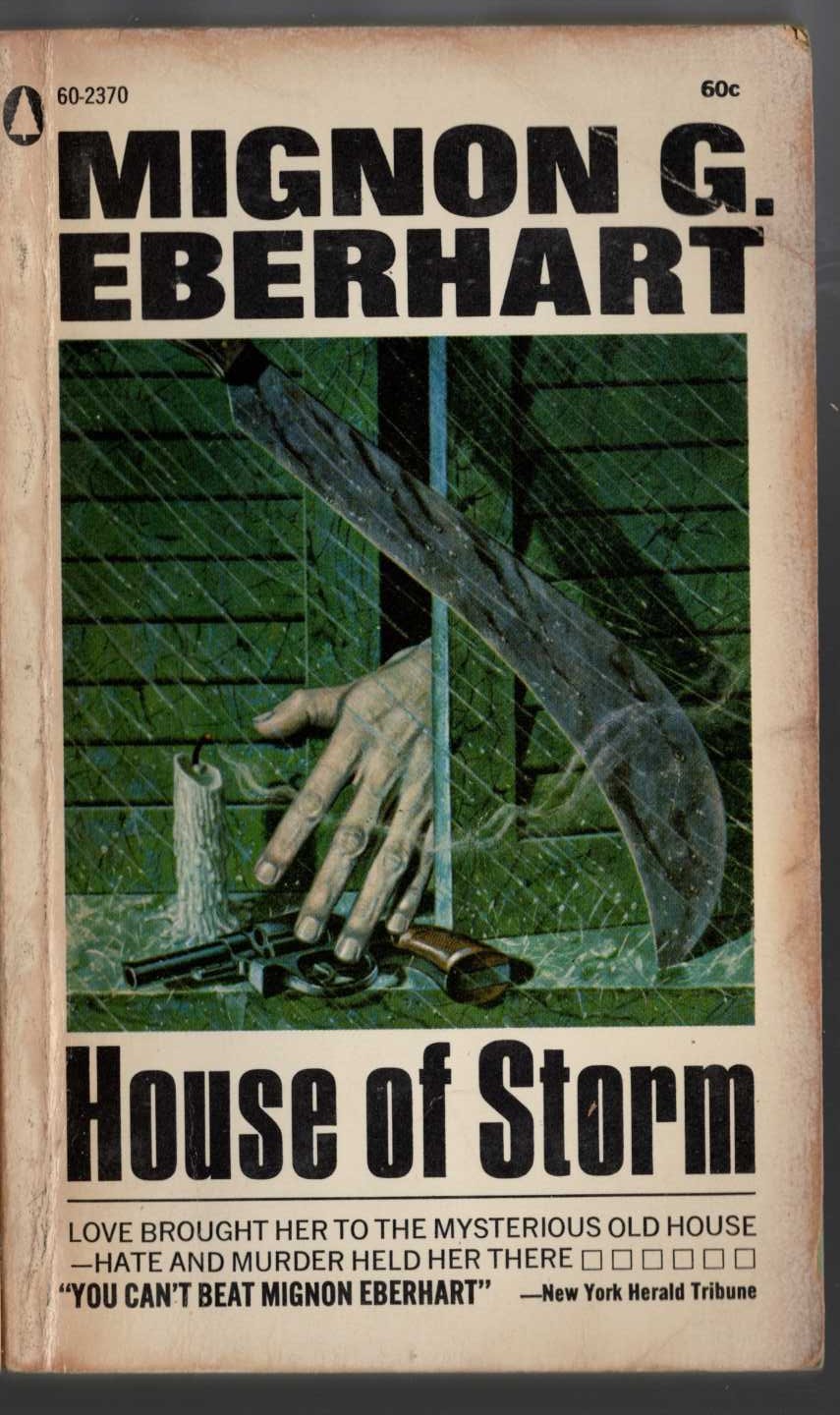 Mignon G. Eberhart  HOUSE OF STORM front book cover image