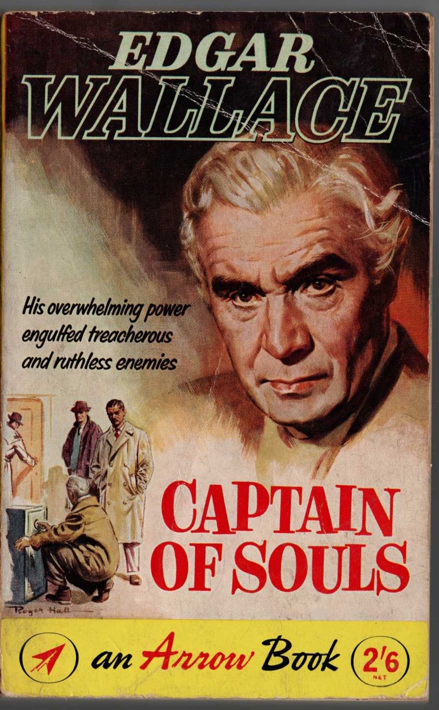 Edgar Wallace  CAPTAIN OF SOULS front book cover image