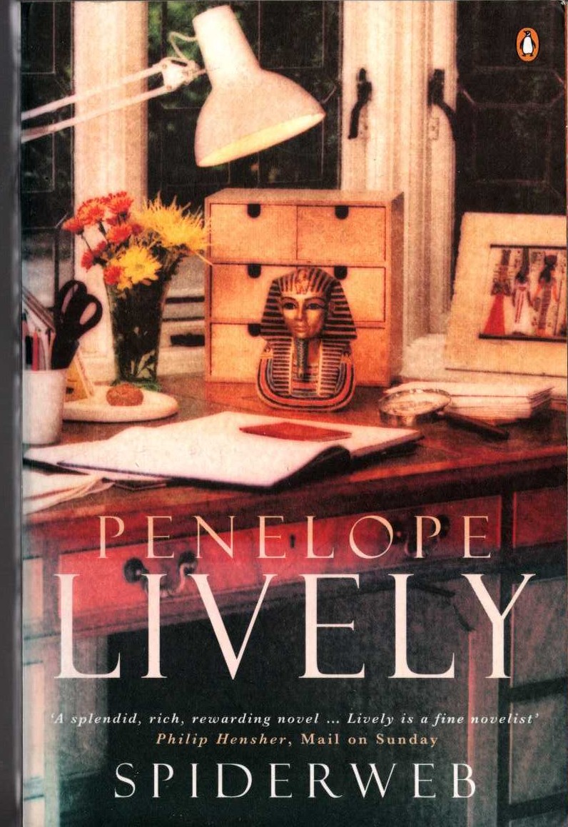 Penelope Lively  SPIDERWEB front book cover image