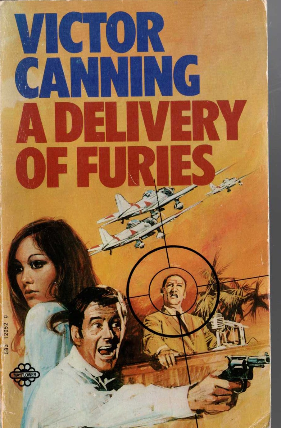 Victor Canning  A DELIVERY OF FURIES front book cover image
