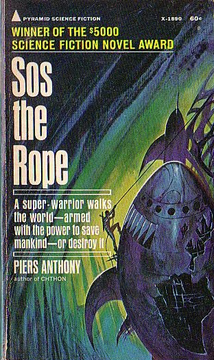 Piers Anthony  SOS THE ROPE front book cover image