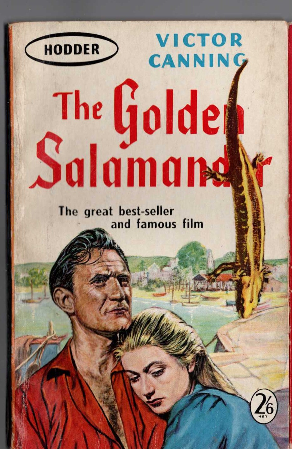 Victor Canning  THE GOLDEN SALAMANDER front book cover image
