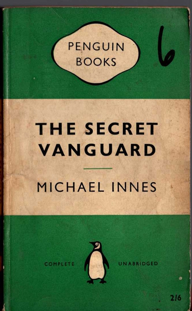Michael Innes  THE SECRET VANGUARD front book cover image