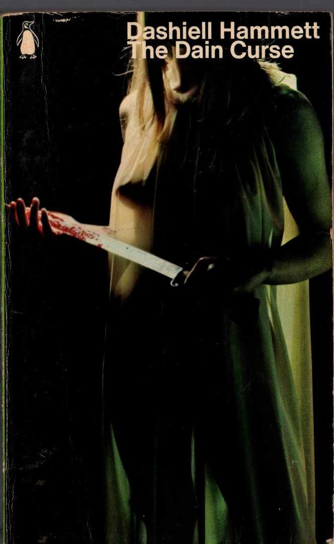 Dashiell Hammett  THE DAIN CURSE front book cover image