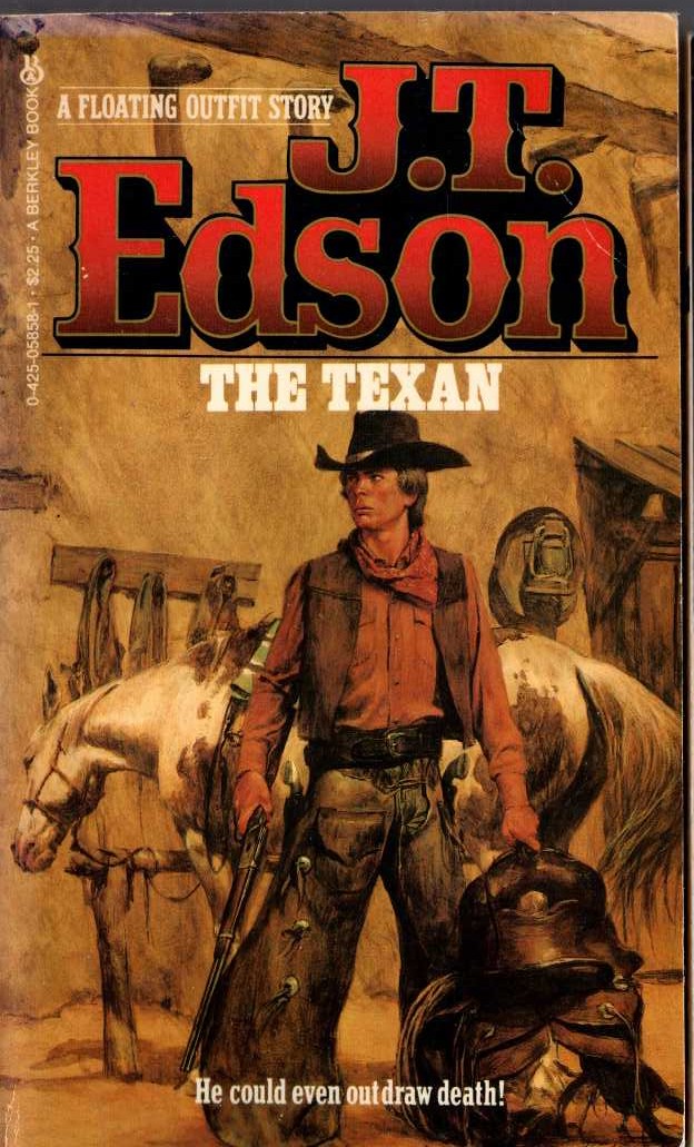 J.T. Edson  THE TEXAN front book cover image