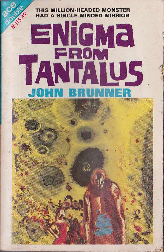 John Brunner  THE REPAIRMEN OF CYCLOPS / ENIGMA FROM TANTALUS front book cover image