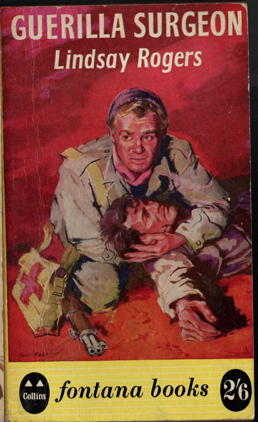 Lindsay Rogers  GUERILLA SURGEON front book cover image