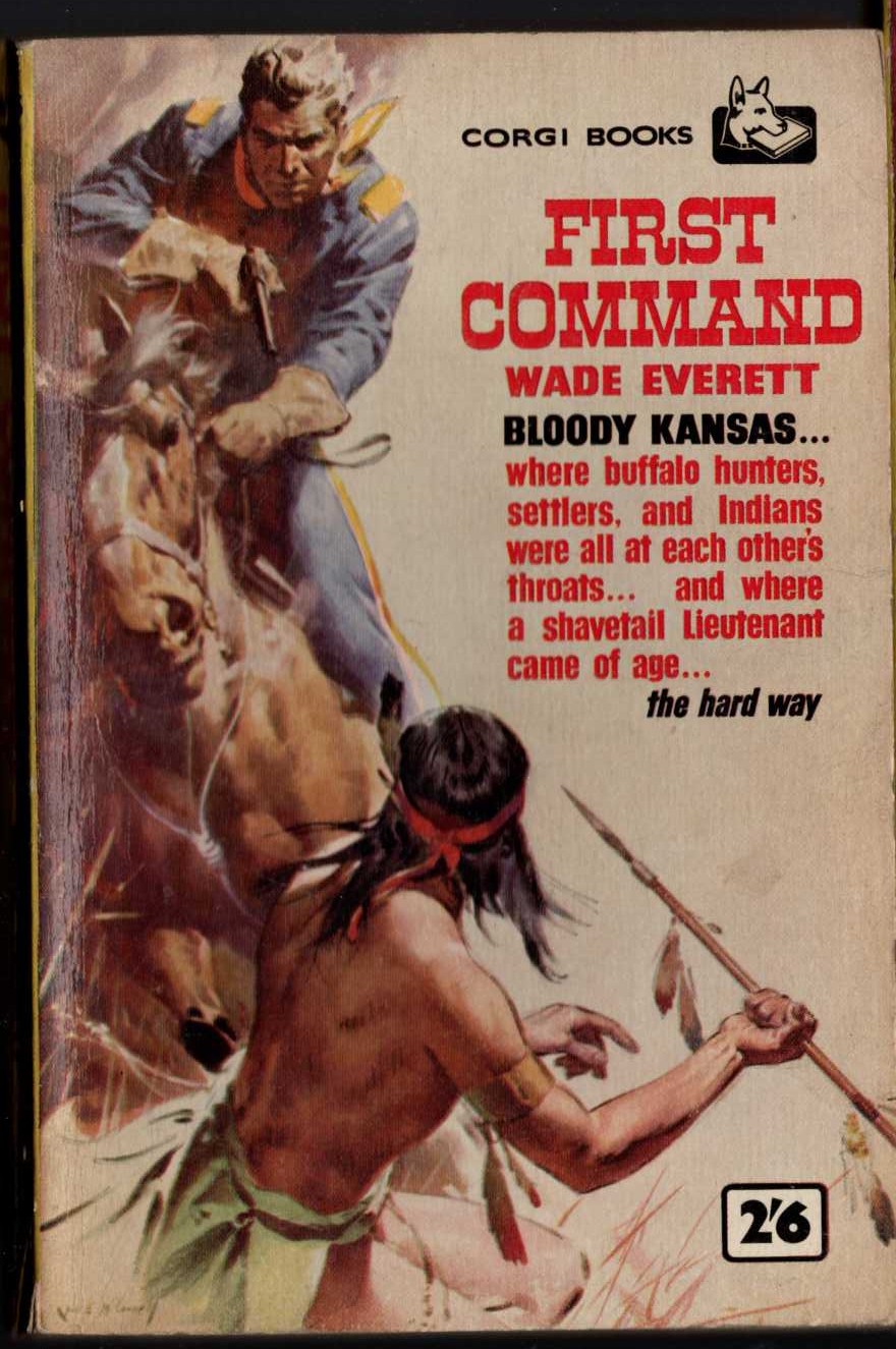 Wade Everett  FIRST COMMAND front book cover image