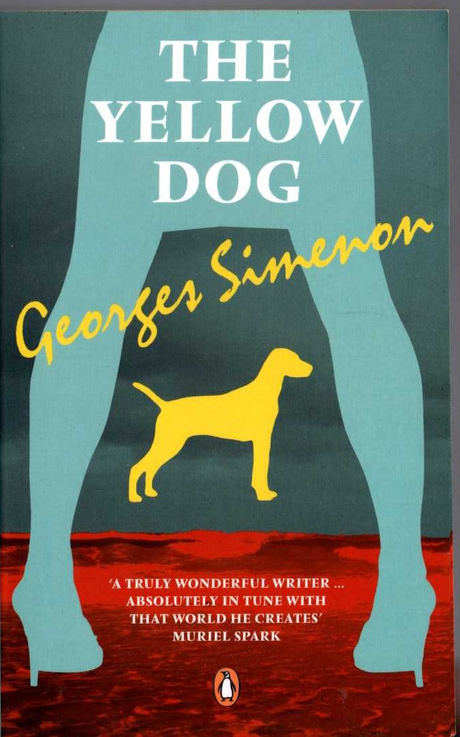 Georges Simenon  THE YELLOW DOG front book cover image
