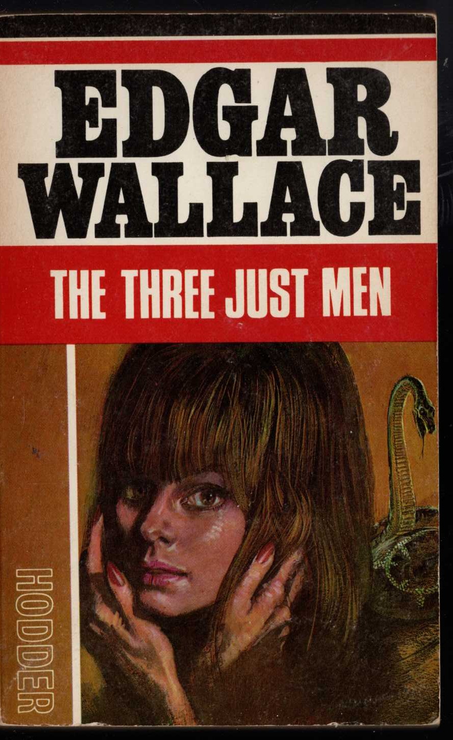 Edgar Wallace  THE THREE JUST MEN front book cover image
