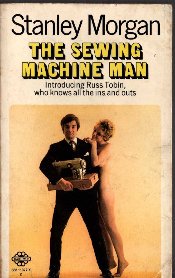 Stanley Morgan  THE SEWING MACHINE MAN front book cover image