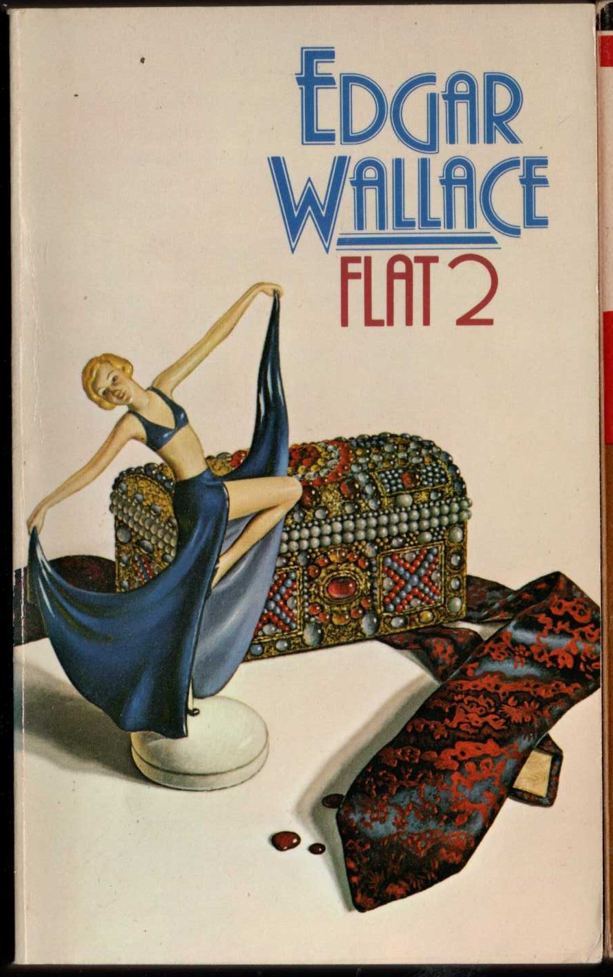 Edgar Wallace  FLAT 2 front book cover image