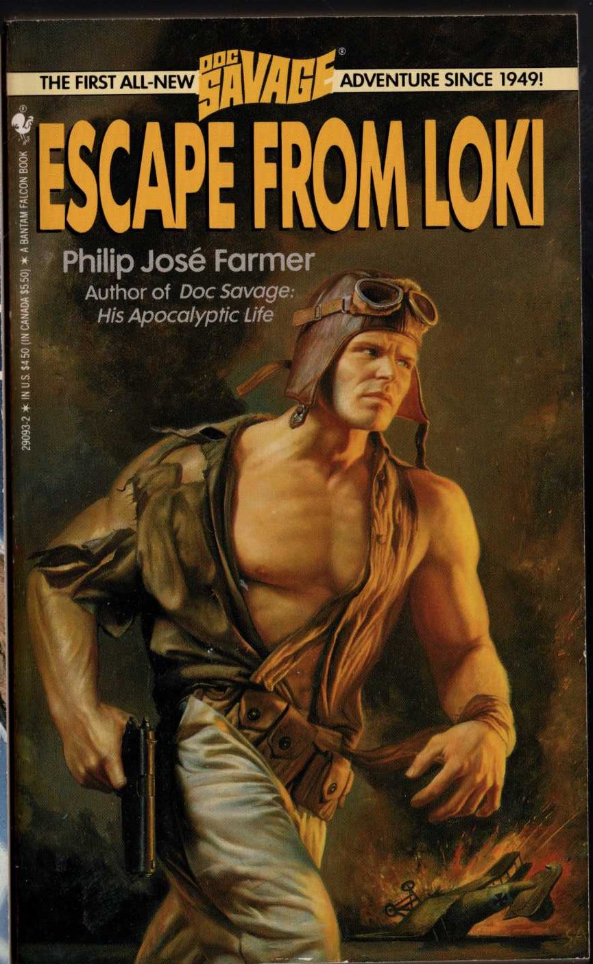 (Philip Jose Farmer) DOC SAVAGE: ESCAPE FROM LOKI front book cover image