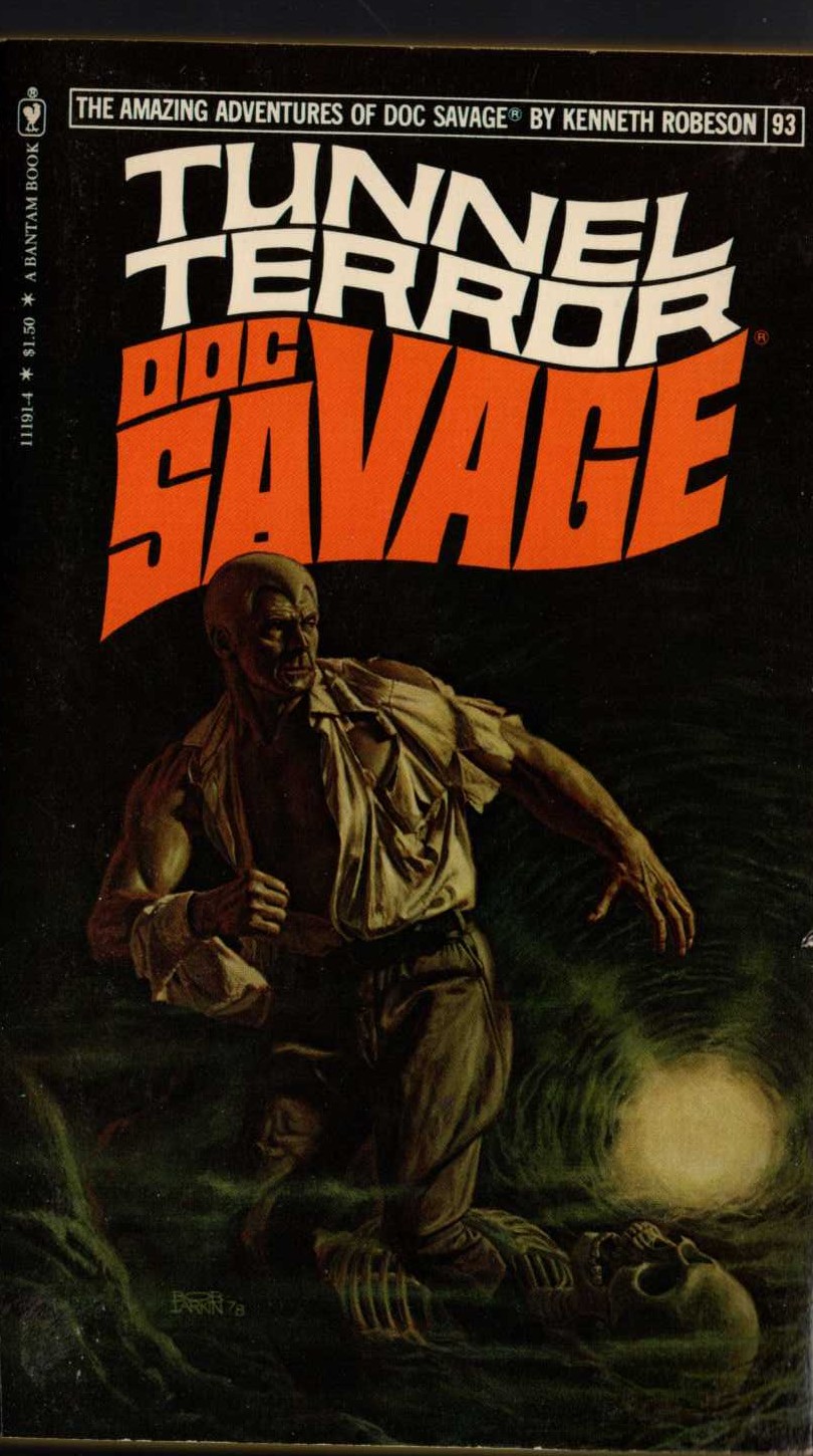 Kenneth Robeson  DOC SAVAGE: TUNNEL TERROR front book cover image
