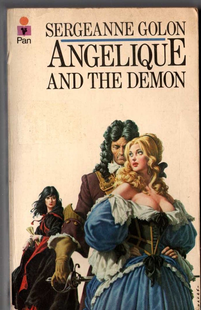 Sergeanne Golon  ANGELIQUE AND THE DEMON front book cover image